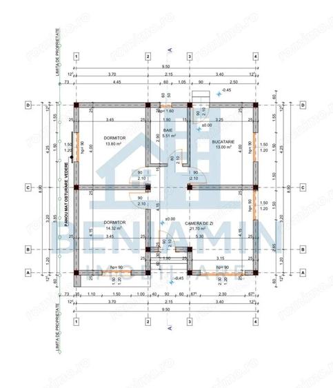 Casa la cheie-Living-2 Dormitoare-Baie-Gaze-Curent-Apa-320mp teren - 8