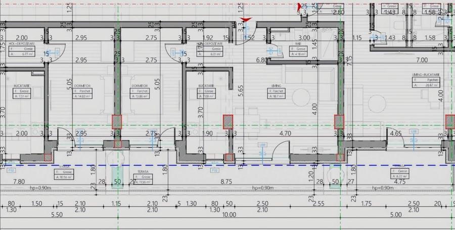 Apartament 2 camere de vanzare in Tomis Nord - Madrid Park - 6