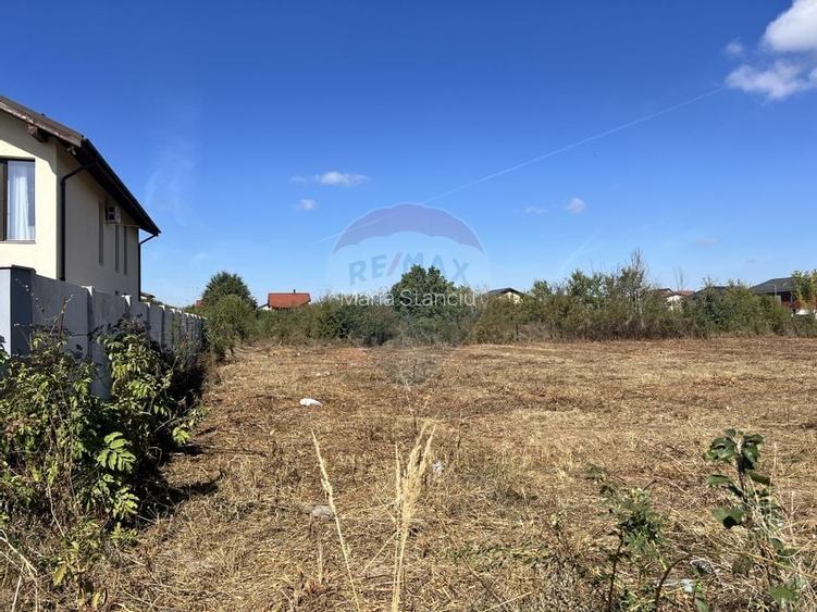 Teren ideal pentru casa de vis in Mogosoaia - 849,3 mp, cu utilitati