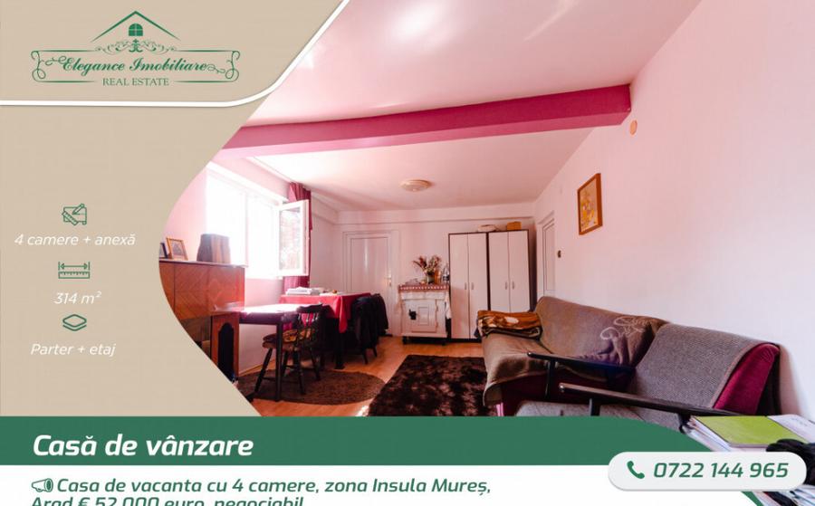 Casa de vacanta cu 4 camere, zona Insula Mure?, Arad - 8