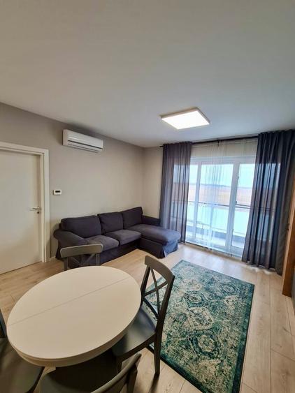 Apartament cu 2 camere semidecomandat, mobilat în Pipera — fotografia 2