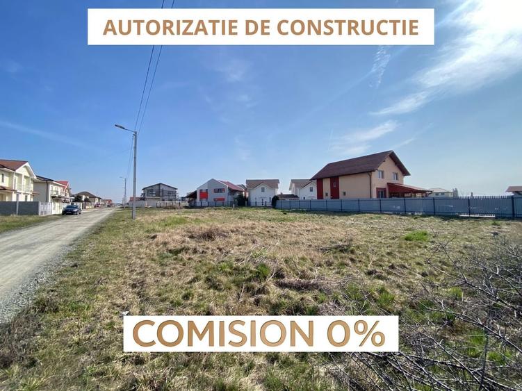 COMISION 0%, Teren 500MP, Autorizatie de Constructie, P+1E, SACALAZ - 1