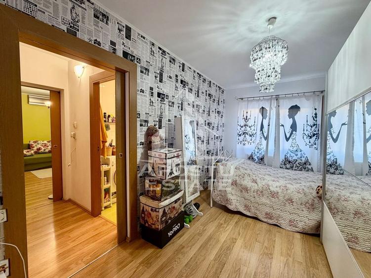 Apartament cu 2 camere, semidecomandat, etajul 2, centrala proprie - 8