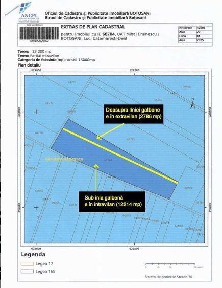 TEREN construibil - 2