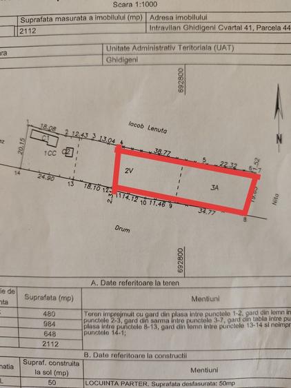 Vand Teren Intravilan Ghidigeni - 3