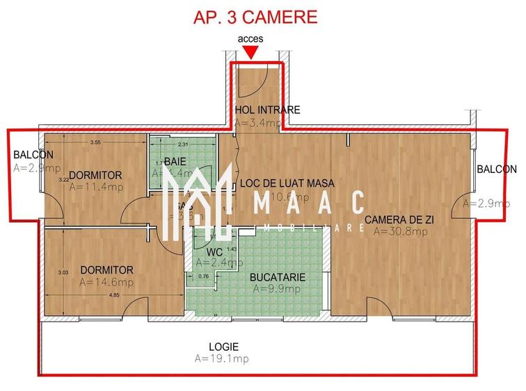 Apartament modern I La cheie I 3 camere I Lift I Hipodrom - 1