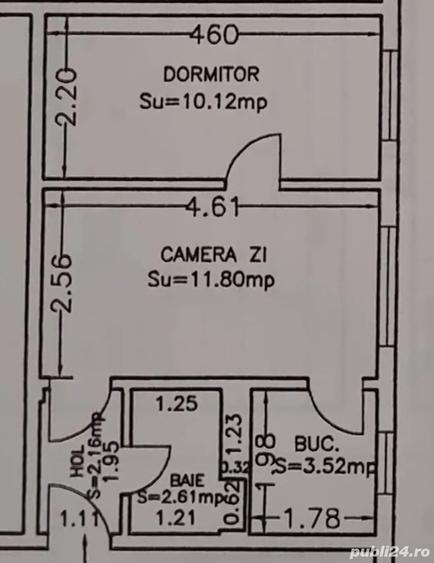 Apartament 2 camere, zona Campus -Tomis Nord,renovat, mobilat , utilat , centrala gaze , cheie. - 3