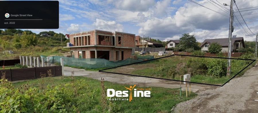 Teren intravilan 420 mp 2 fronturi stradale 20m  Bucium Lidl - 1