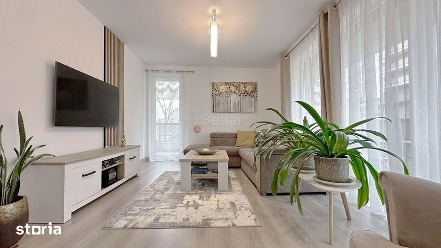 Apartament cu 3 camere, mobilat în Astra