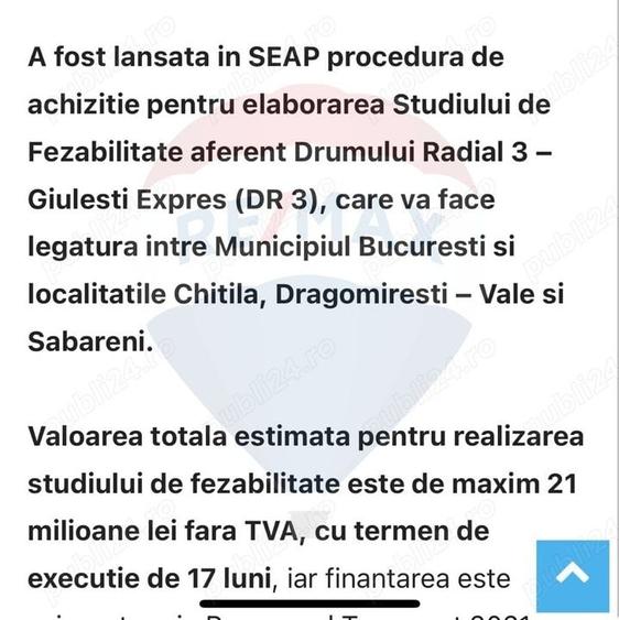 Teren 12,464mp Chitila / Strada Padurii - 8