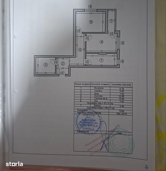 Apartament cu 2 camere decomandat în Chiajna