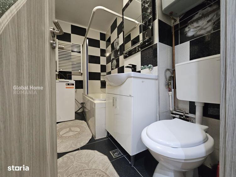 Apartament cu 2 camere, mobilat în Tei