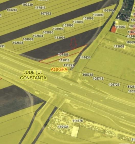 Teren agricol extravilan de 768 mp, în Lazu