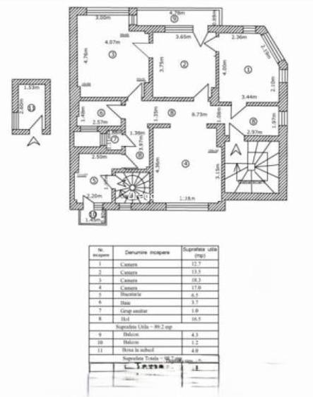 4 camere // bloc renovat // etajul 1 - 6