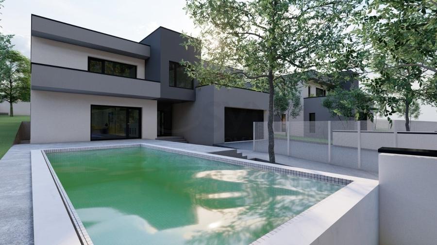 REV2002486 Vila superba 5 camere cu piscina zona Corbeanca - 1