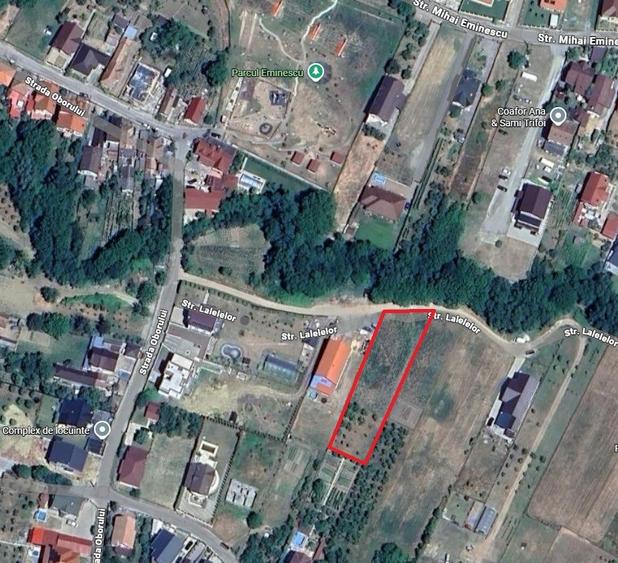 Teren intravilan str. Lalelelor - 15 ari - 3