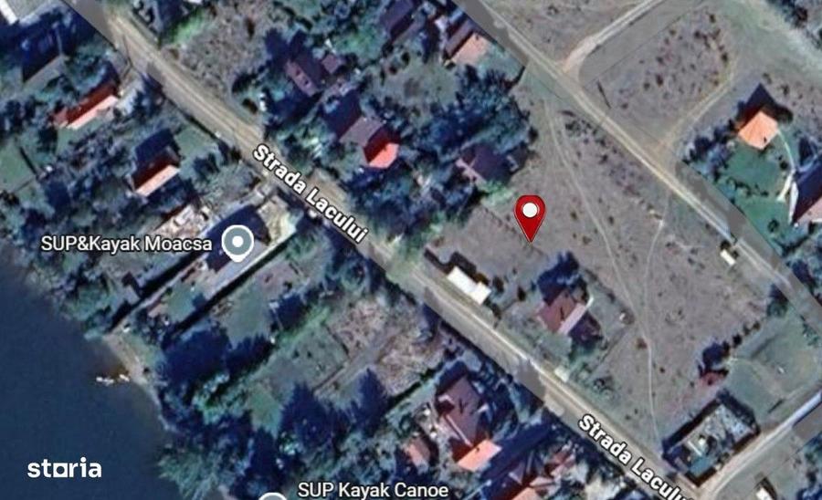 Teren intravilan de vanzare in Moacsa, in apropierea lacului Padureni! - 1
