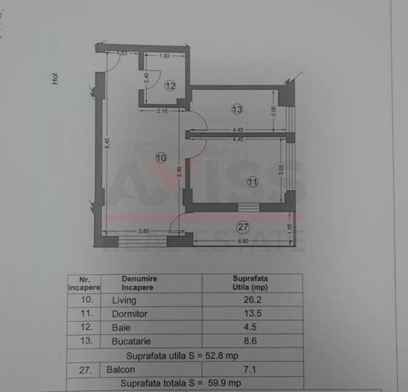 Ap 2 camere | parcare inclusa | Mamaia Sat | Str A6 - 3