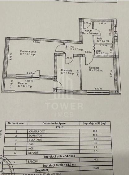 Apartament cu 2 camere decomandat în Șelimbăr