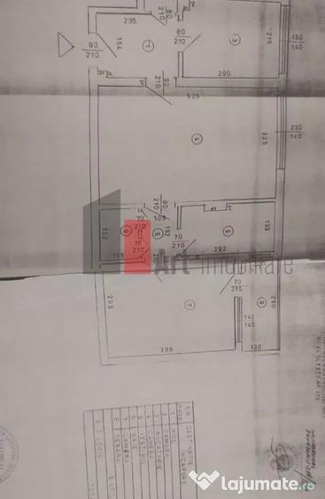 Apartament cu 2 camere semidecomandat în Dristor