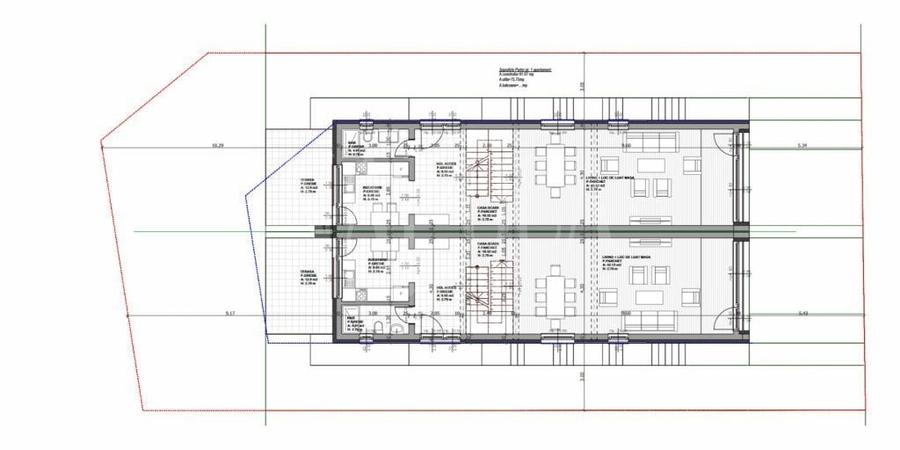 Duplex cu 4 camere cu Canalizare în Dâmbul Rotund