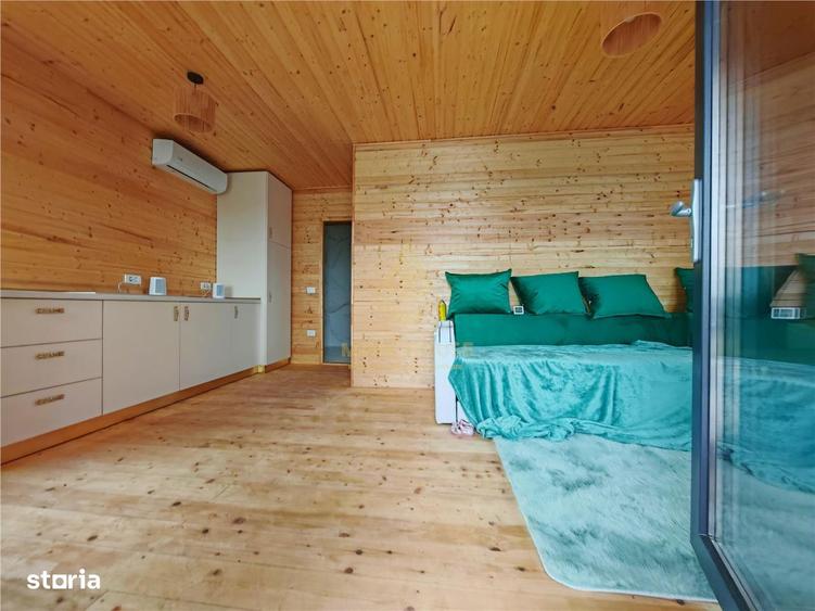 Teren 1165 mp + Cabana de vanzare in Garleni aproape de natura - 3