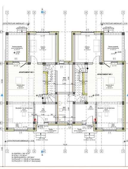 1/2 Duplex Sacalaz P+E,4Camere,2 Bai,Proiect Modern - 4