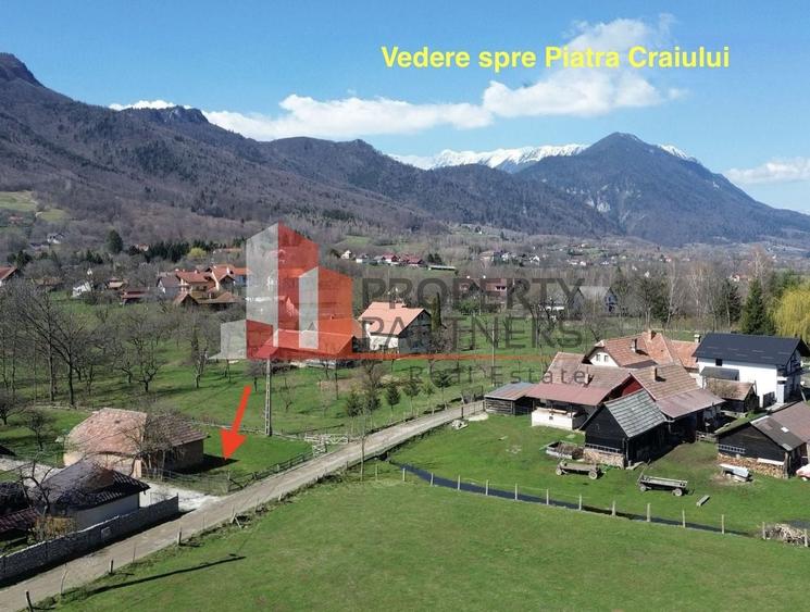 Teren  1.742 mp Bran Predeluț  | utilități | 21 m front stradal - 3
