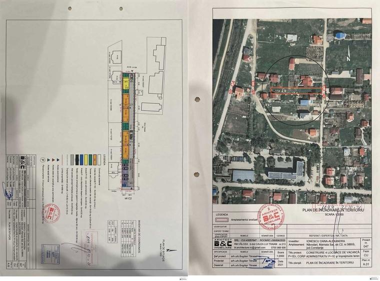 DE VANZARE: Proiect Imobiliar Autorizat (DTAC/P.Th) Complex Rezidential / Turistic Premium in Mamaia Sat (Navodari) - 6