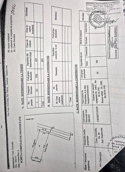 Vanzare Teren  Darza, Crevedia - 5