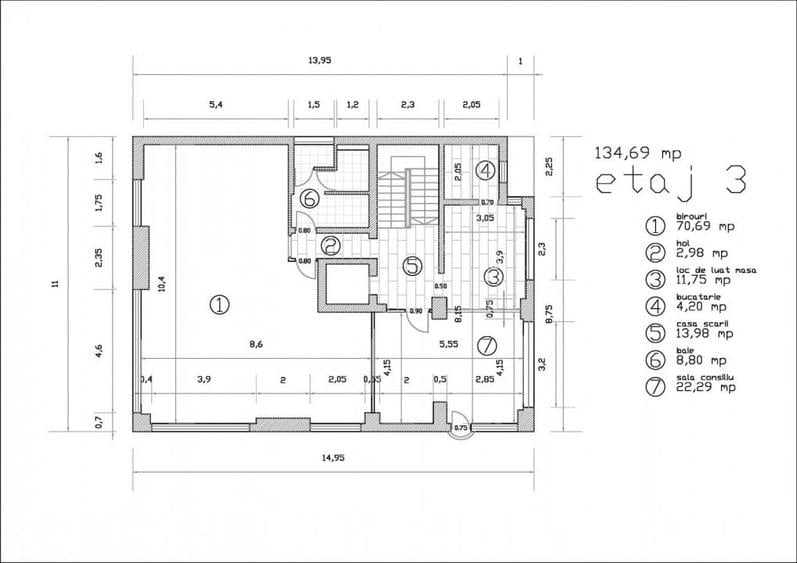 CLĂDIRE DE BIROURI – IMOBIL EMBLEMATIC IN ZONA KISELEFF – AVIATORILOR! - 40