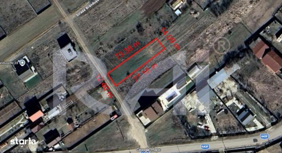 RAR! Ghercesti, Primarie: teren PERFECT, intravilan P+2, utilitati, - 7