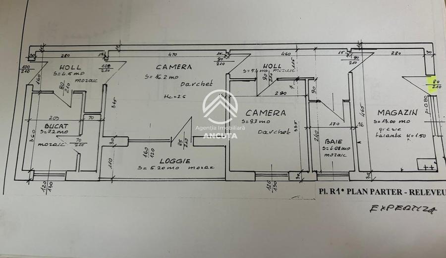 196585-APARTAMENT RENOVABIL DE VANZARE | 3 CAMERE | GHEORGHENI - STRADA ALBAC - 1
