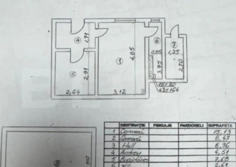 Casa cu 2 camere, Piata Alba Iulia - Decebal - 7