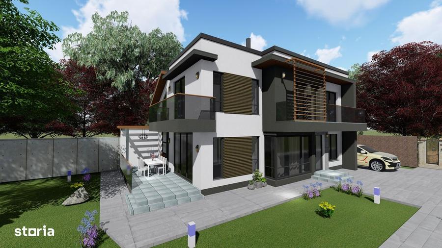 Buftea teren pe colt cu dubla deschidere 500 mp AConstruire P+E - 10