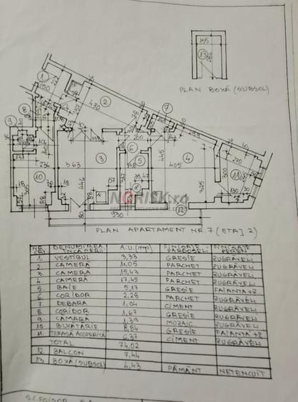 3 Camere | Iancului | 82m | Centrala | Parcare | Boxa | 0% Comision - 12