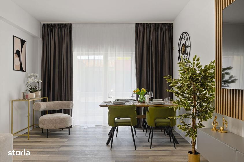 Prima inchiriere ! Apartament 2 camere la parter in Bloc Nou | Mobilat - 9