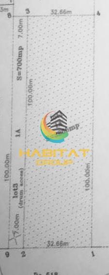 Teren 3765 mp, deschidere 32 m, utilități la limită  Magurele Campul cu Maci - 1