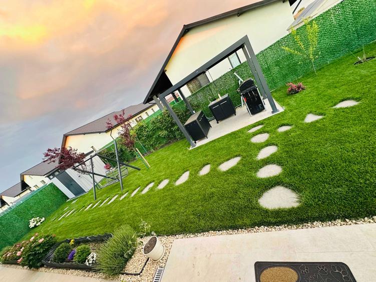 Casa individuala parter , Balotesti, 4 camere, teren 450 mp - 5