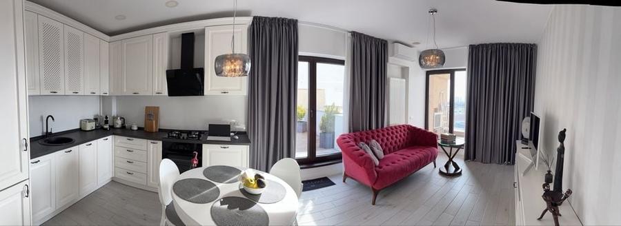 Apartament cu 2 camere, mobilat în Central