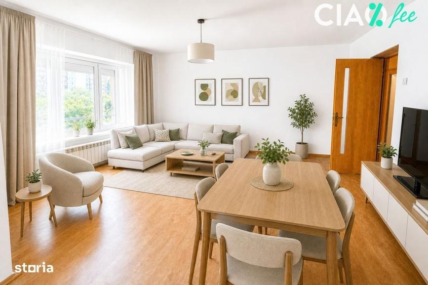 Apartament cu 4 camere decomandat în Virtuții