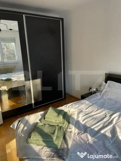 Apartament cu 3 camere semidecomandat în Tipografilor
