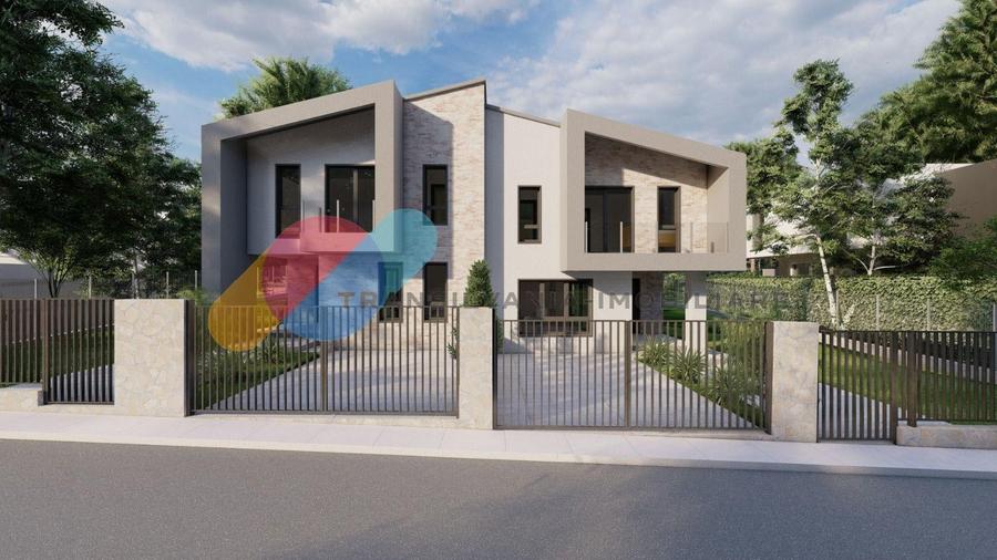 Duplex cu 4 camere cu Canalizare în Chinteni