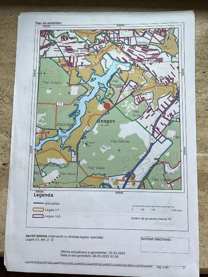 Teren de vânzare 1000mp Zona Astoria, Snagov - 6