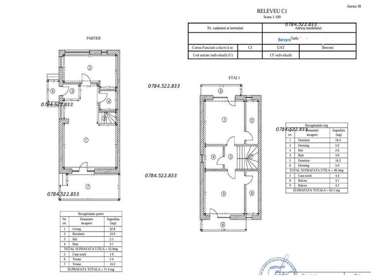 Casa spatioasa 3 camere in comuna Berceni Ilfov - 1