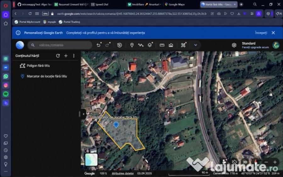 Vanzare sau inchiriere Teren Lunca 4200 mp - 1