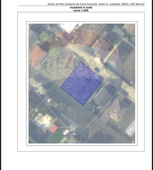 Teren intravilan de vanzare - Comuna Berceni, Strada Zanelor - 1