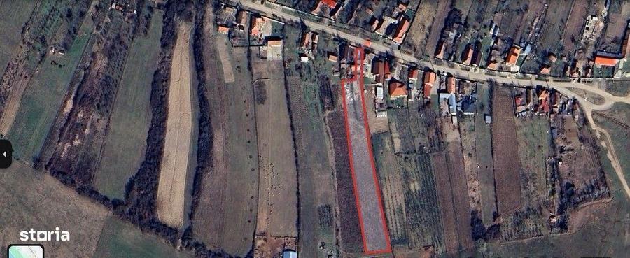 Teren intravilan Apateu 4100 mp - 2