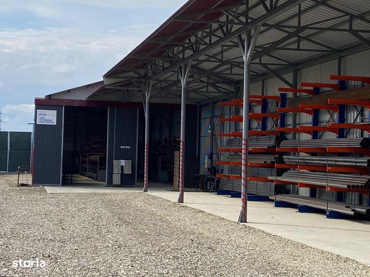Teren intravilan + 600MP constructii metalice - 6