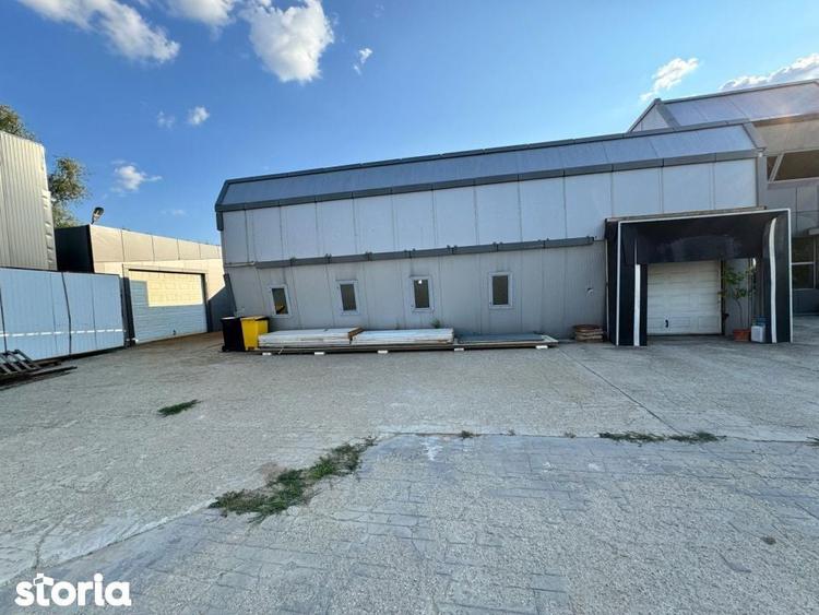 Teren 1500 mp cu hale si birouri, acces TIR, zona aeroport - 8